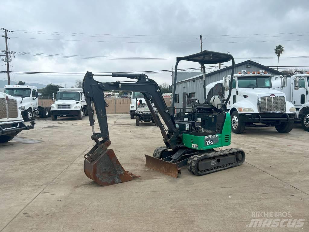 John Deere 17G Minigravemaskiner