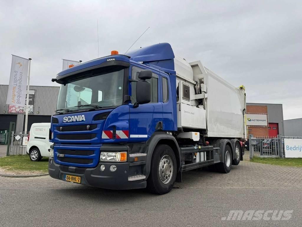 Scania P 320 Renovationslastbiler