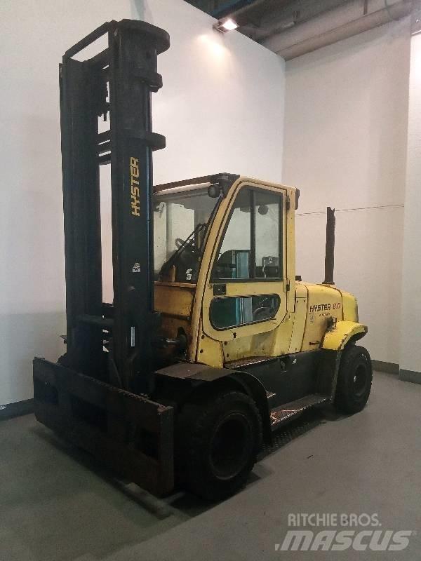 Hyster H 8.0 FT6 Diesel gaffeltrucks