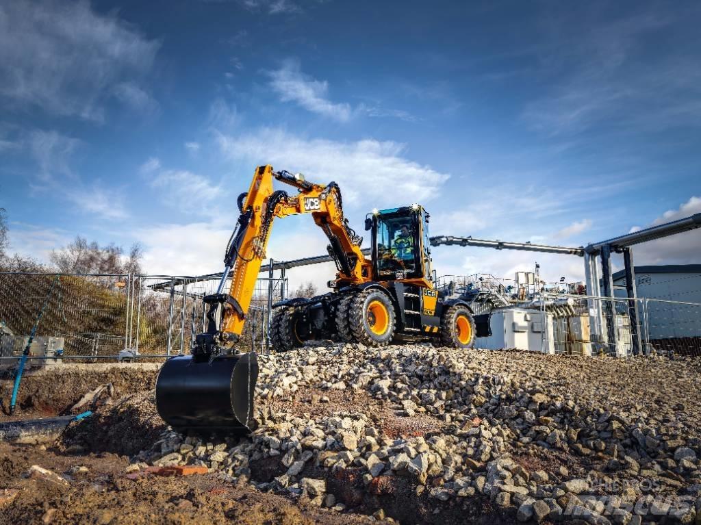 JCB Hydradig 110W Gravemaskiner på hjul