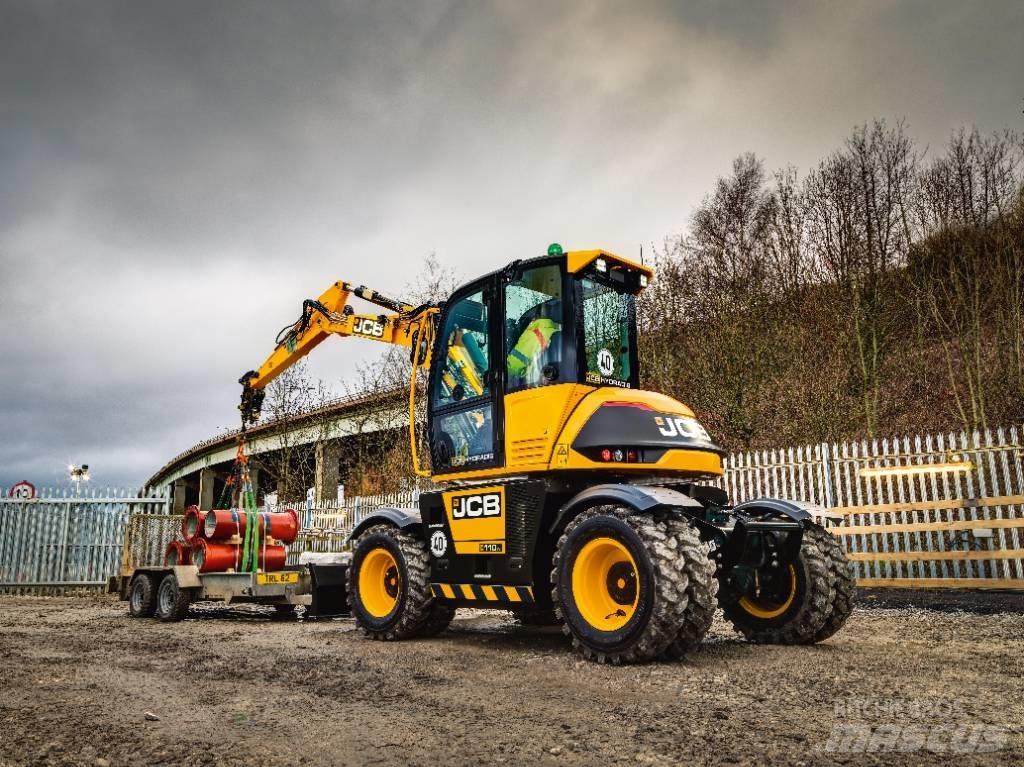 JCB Hydradig 110W Gravemaskiner på hjul
