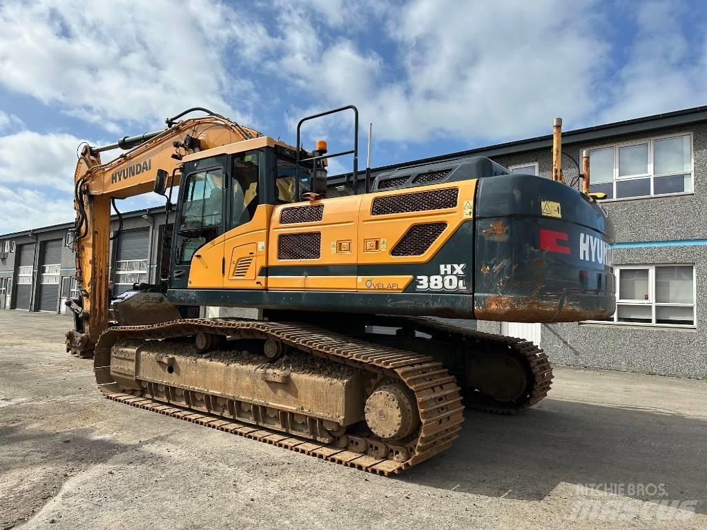 Hyundai HX 380 L Gravemaskiner på larvebånd