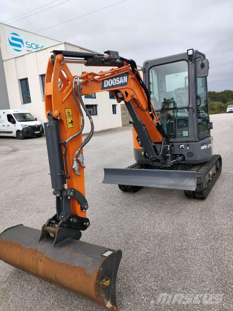 Doosan DX 27 Z Minigravemaskiner