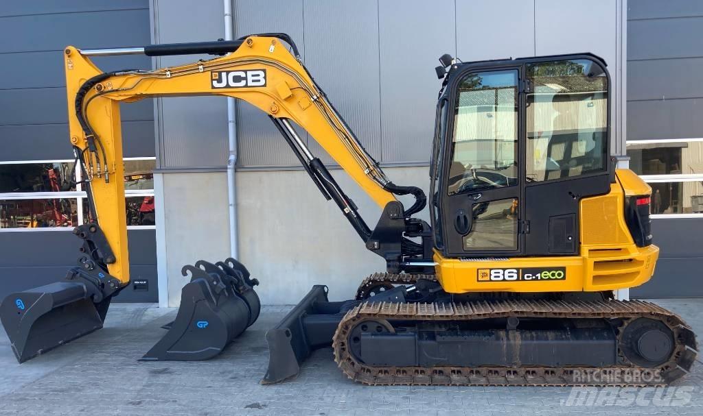 JCB 86C-1 Midi-gravemaskiner 7t - 12t