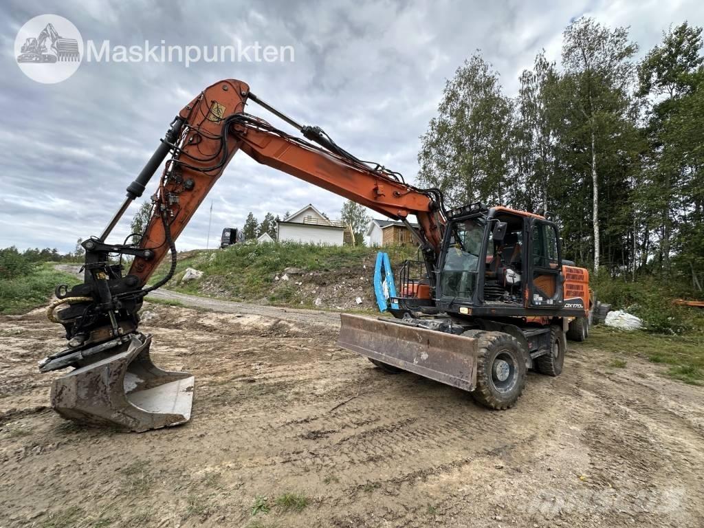 Doosan DX 170 W Gravemaskiner på hjul
