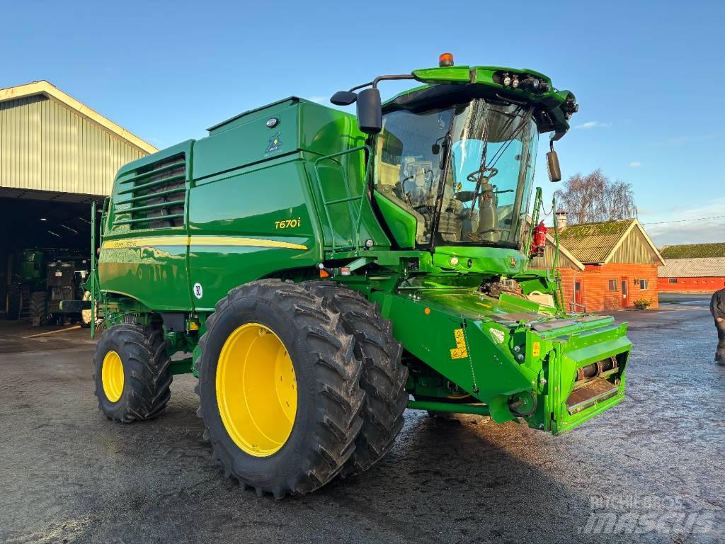 John Deere T670I 4WD Mejetærskere