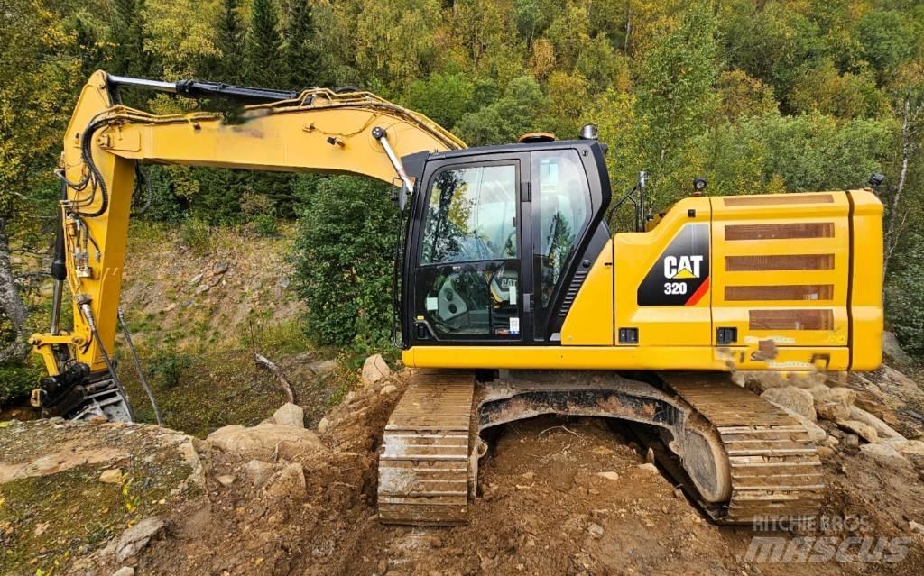 CAT 320 Gravemaskiner på larvebånd