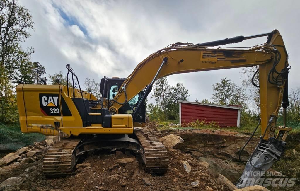 CAT 320 Gravemaskiner på larvebånd