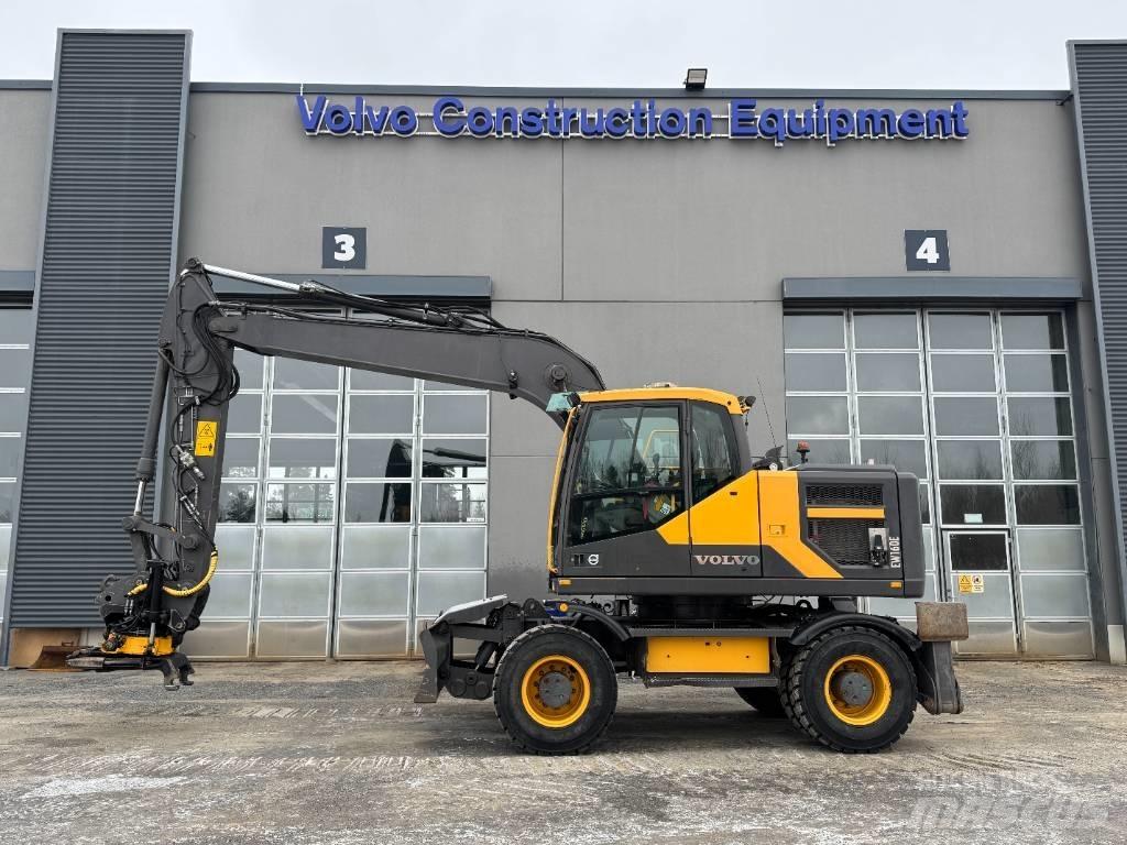 Volvo EW 160 Gravemaskiner på hjul