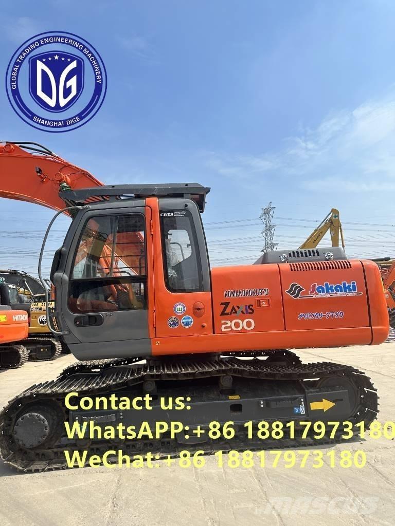 Hitachi ZX 200-6 Gravemaskiner på larvebånd