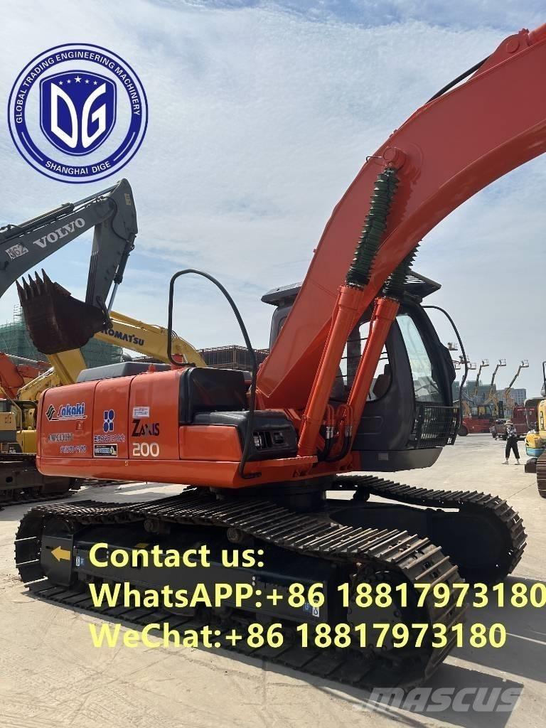 Hitachi ZX 200-6 Gravemaskiner på larvebånd