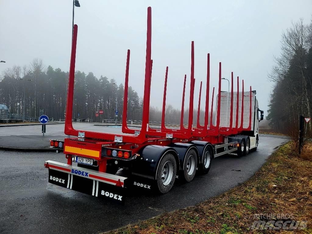 Bodex KIS3 Semi-trailer til tømmer