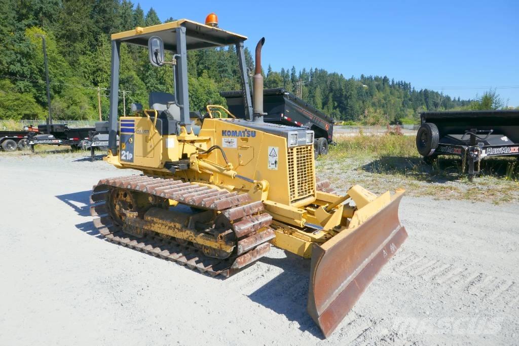 Komatsu D 21 P-8 Bulldozer på larvebånd
