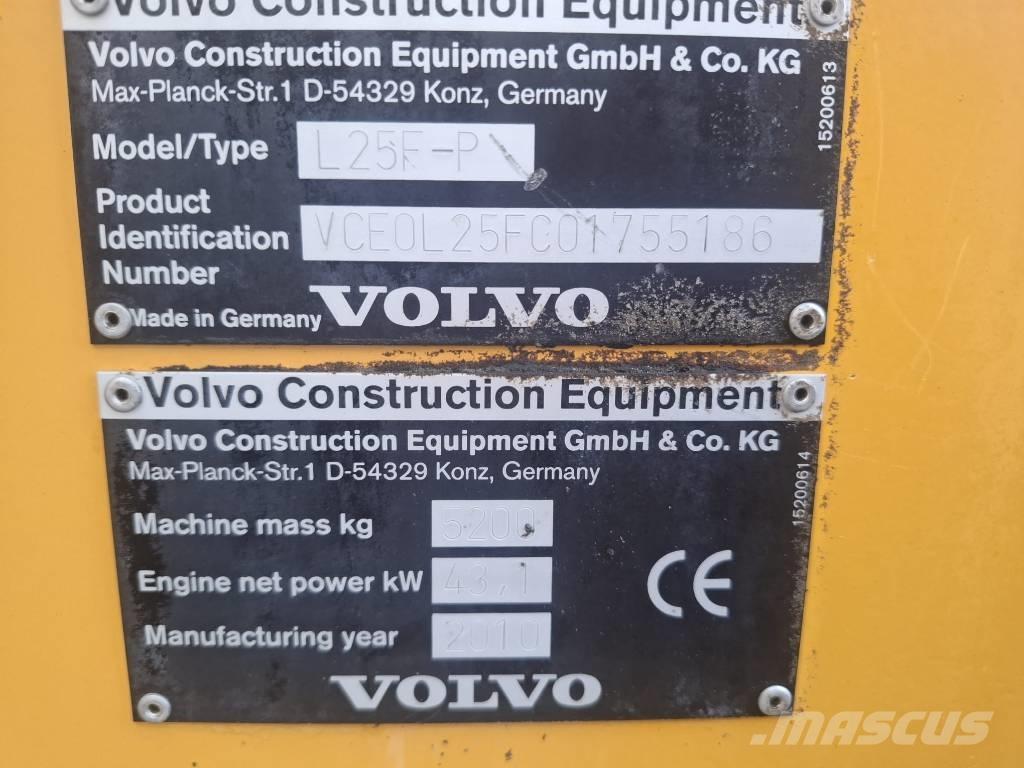 Volvo L 25 F-P Læssemaskiner på hjul