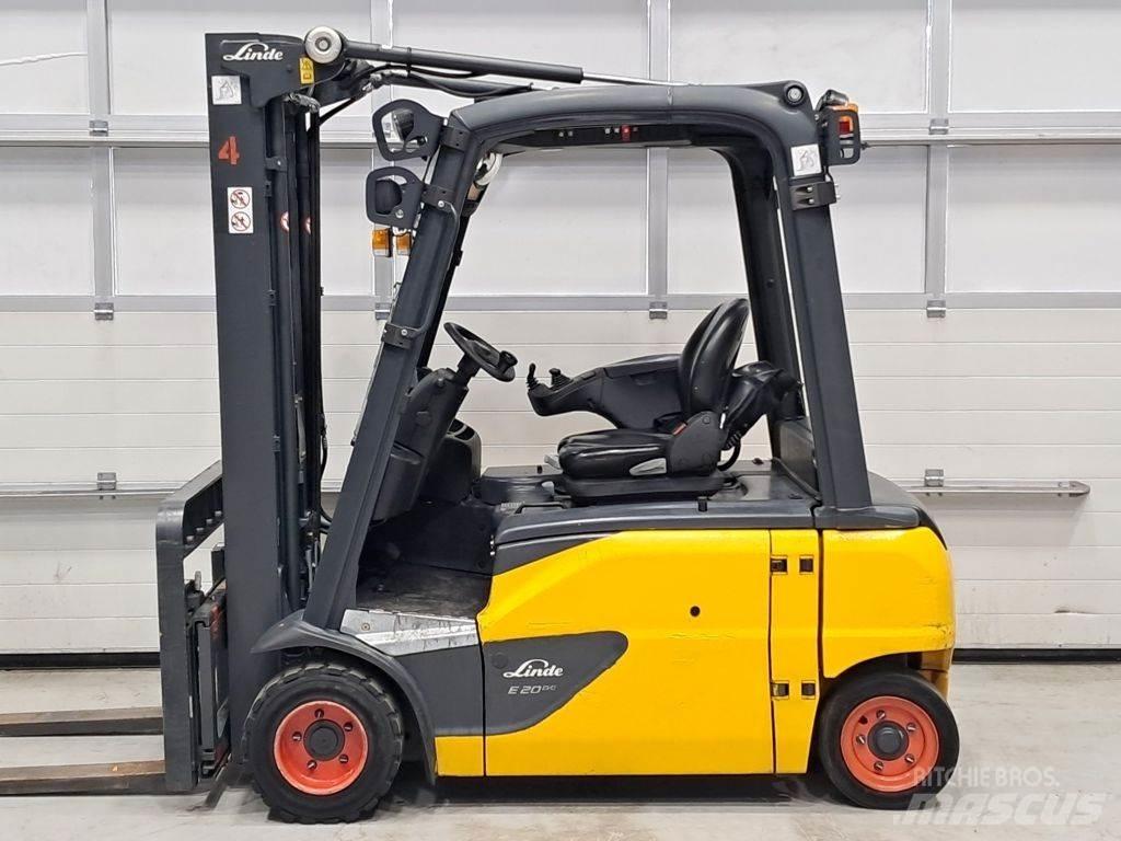 Linde E20PL-02 El gaffeltrucks