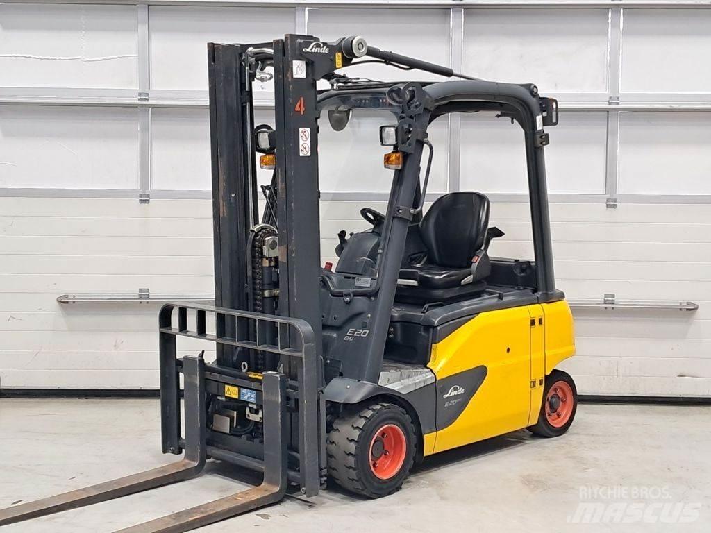 Linde E20PL-02 El gaffeltrucks