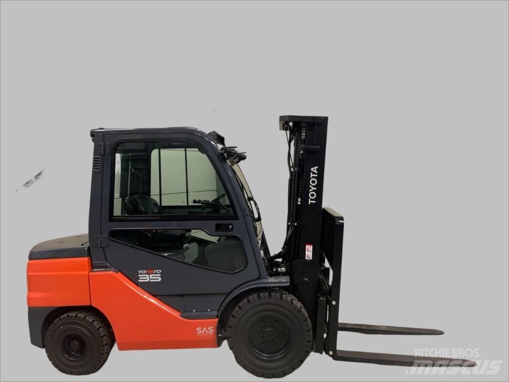 Toyota 52-8 FDJF 35 Diesel gaffeltrucks