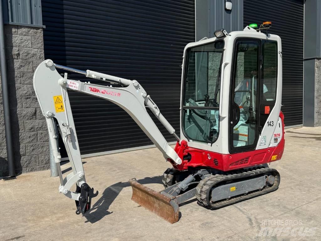Takeuchi TB 216 Minigravemaskiner