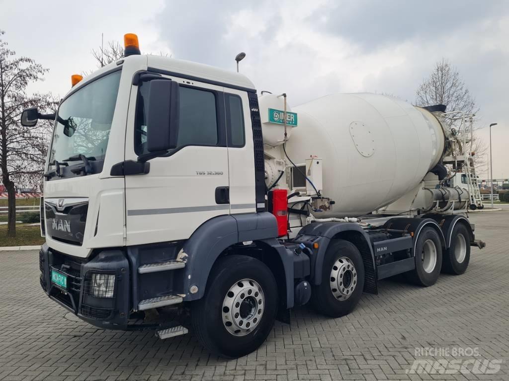 MAN 32.360 / IMER 9 m3 Betonbiler