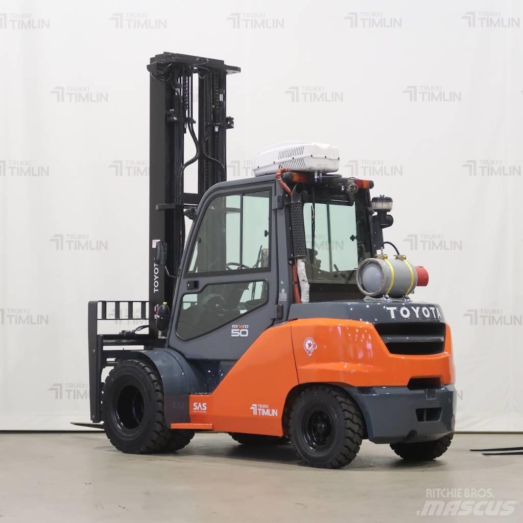 Toyota 8FG50N LPG gaffeltrucks