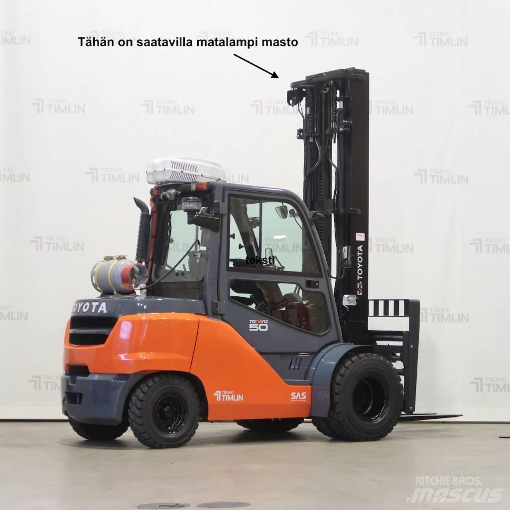 Toyota 8FG50N LPG gaffeltrucks