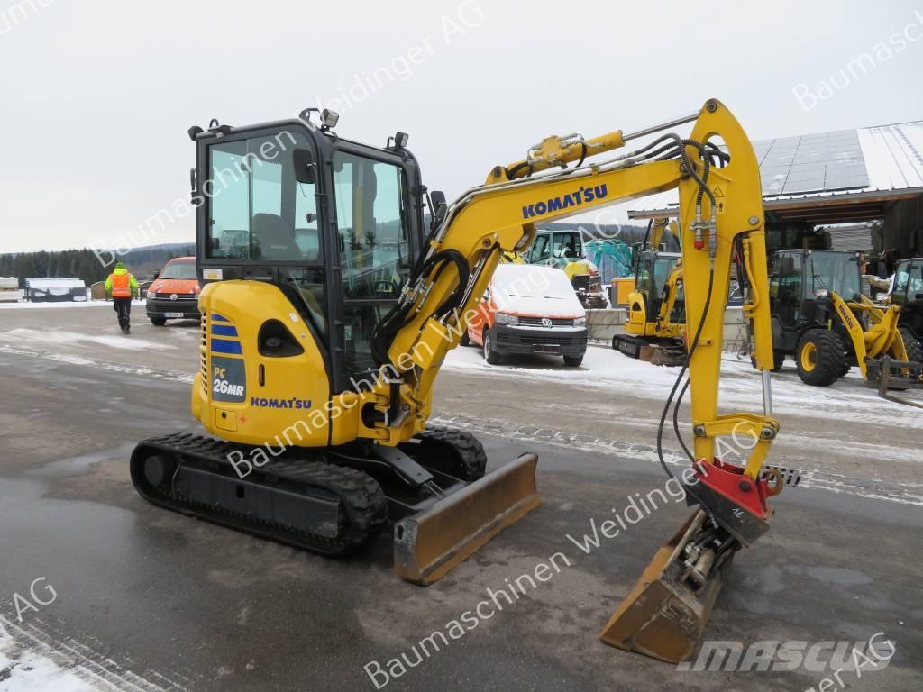 Komatsu PC 26 MR-5 Minigravemaskiner