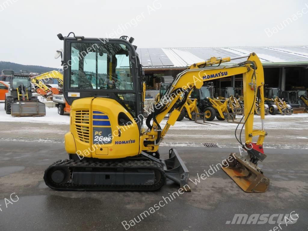 Komatsu PC 26 MR-5 Minigravemaskiner