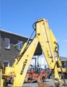 Komatsu WB97 Lanças Chassis og suspension