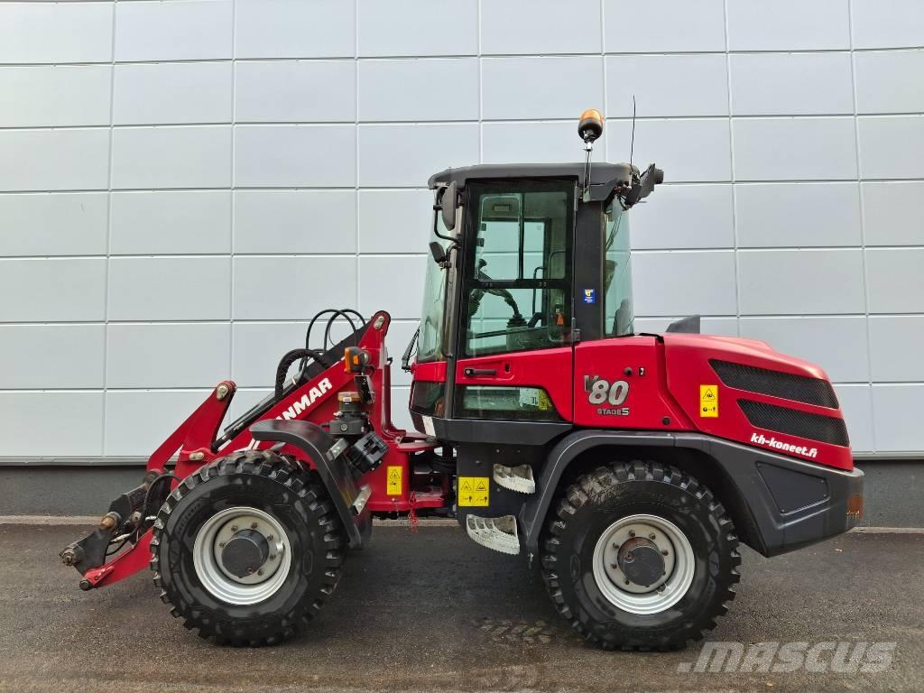 Yanmar V 80 Læssemaskiner på hjul