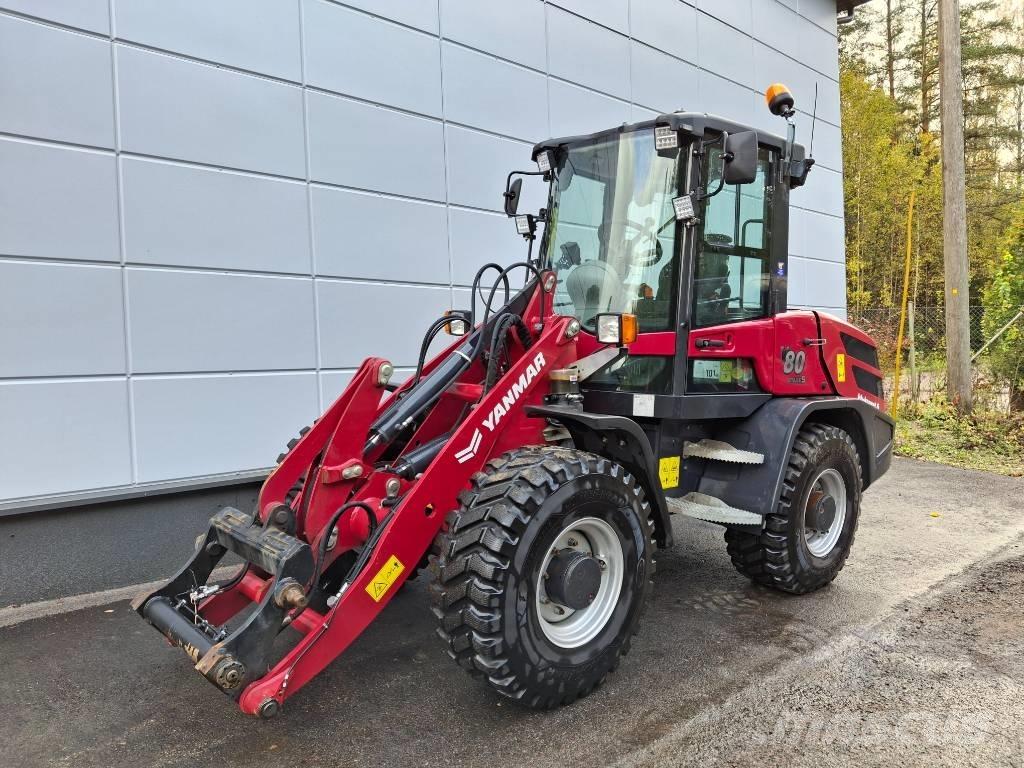Yanmar V 80 Læssemaskiner på hjul
