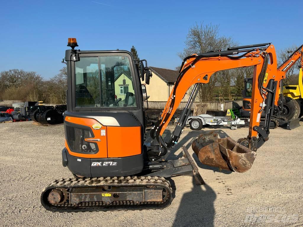 Doosan DX27z-7 Minigravemaskiner