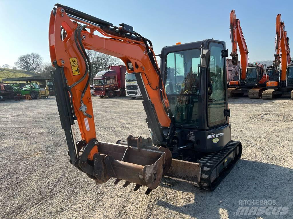 Doosan DX27z-7 Minigravemaskiner
