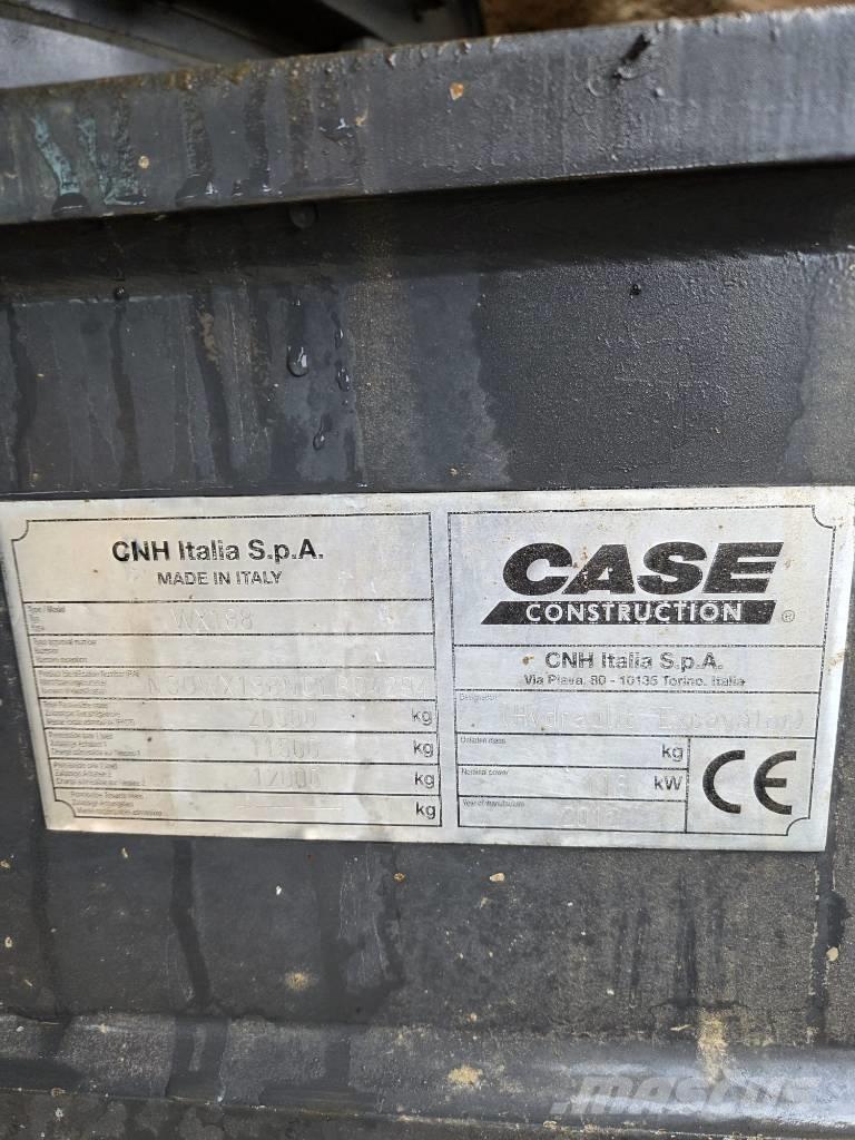 CASE WX 188 Special gravemaskiner
