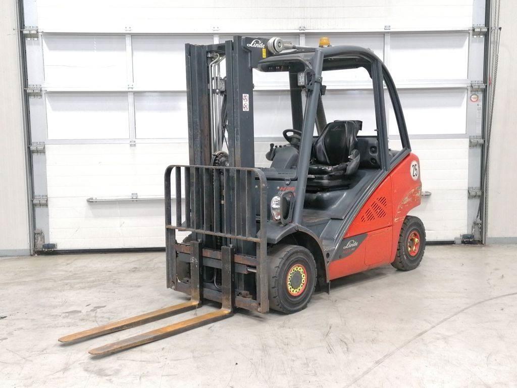Linde H25D-02 Diesel gaffeltrucks