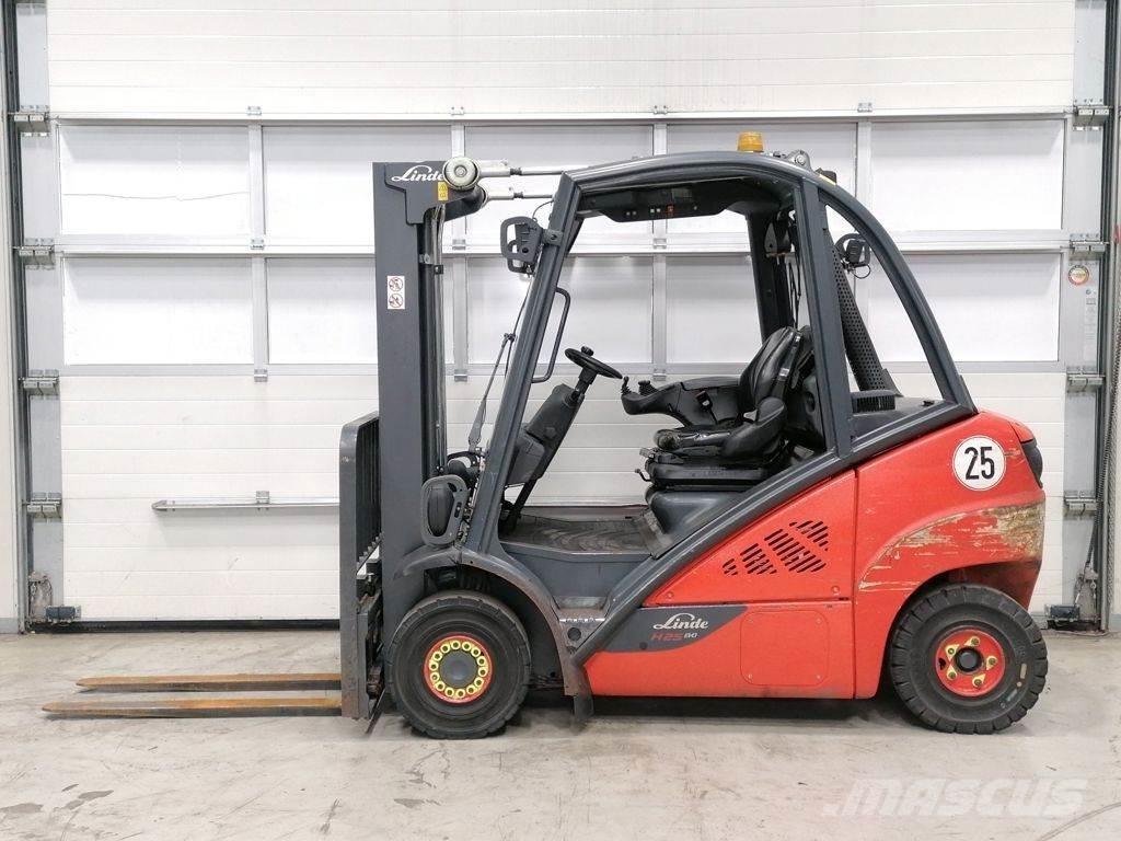 Linde H25D-02 Diesel gaffeltrucks