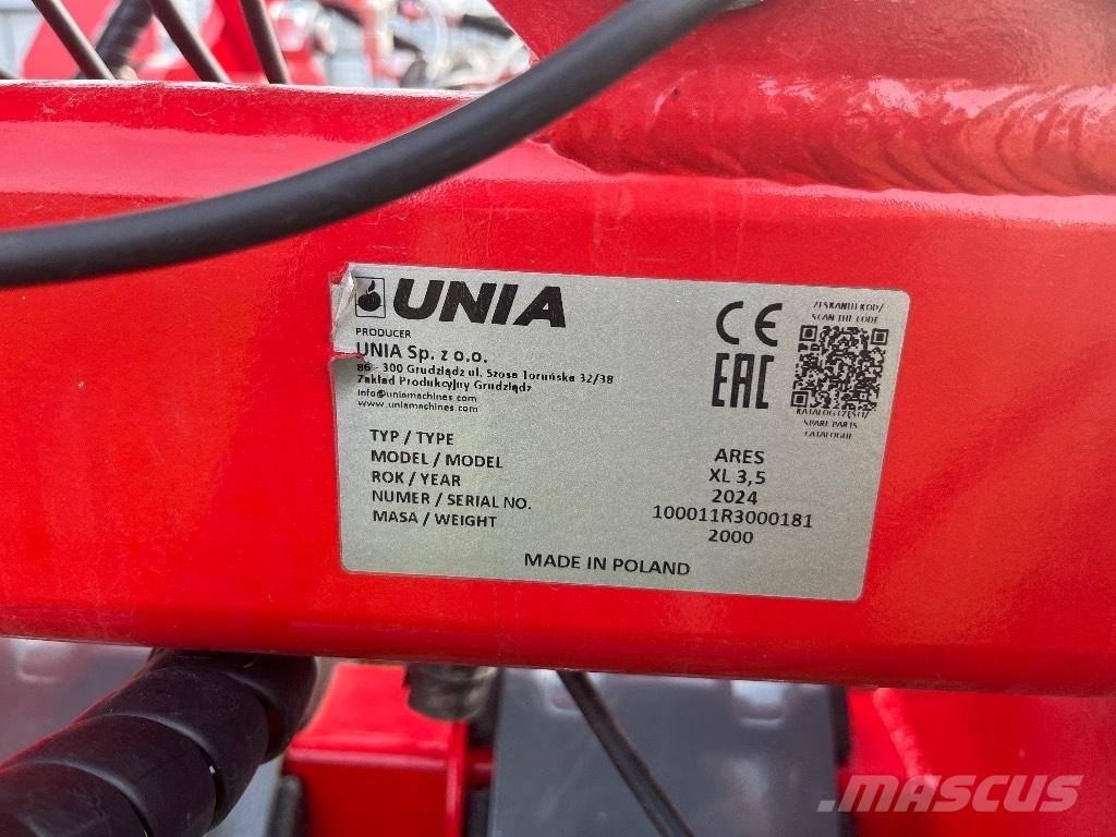 Unia Ares Xl 3,5 Tallerkenharver