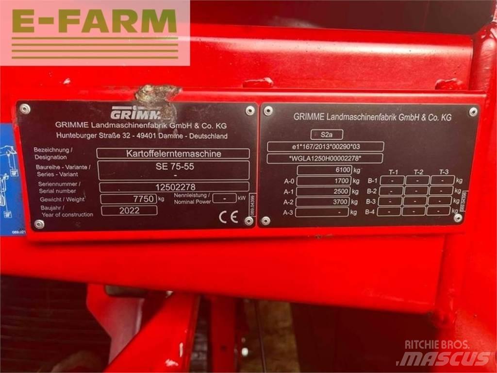 Grimme se 75-55 sb Kartoffeloptagere