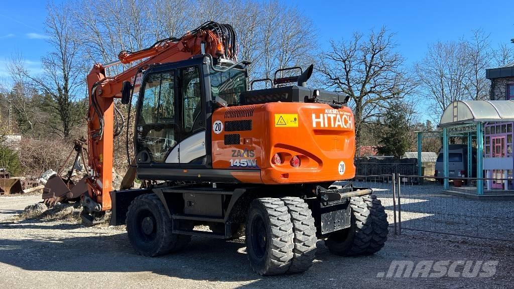 Hitachi ZX 145 W-6 Gravemaskiner på hjul
