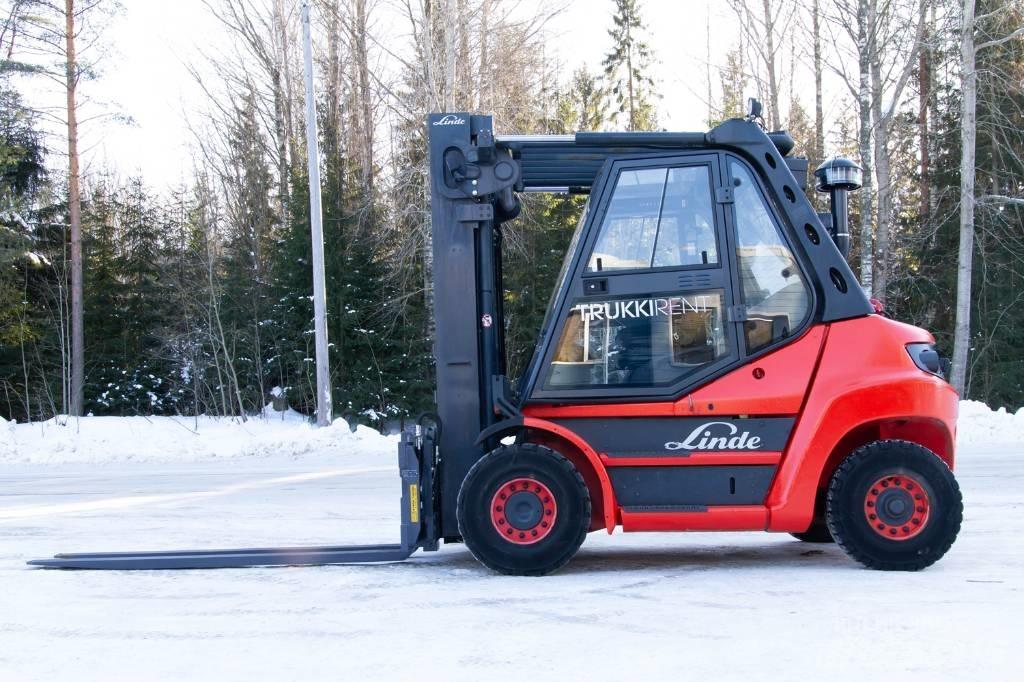 Linde H70D-01 Diesel gaffeltrucks