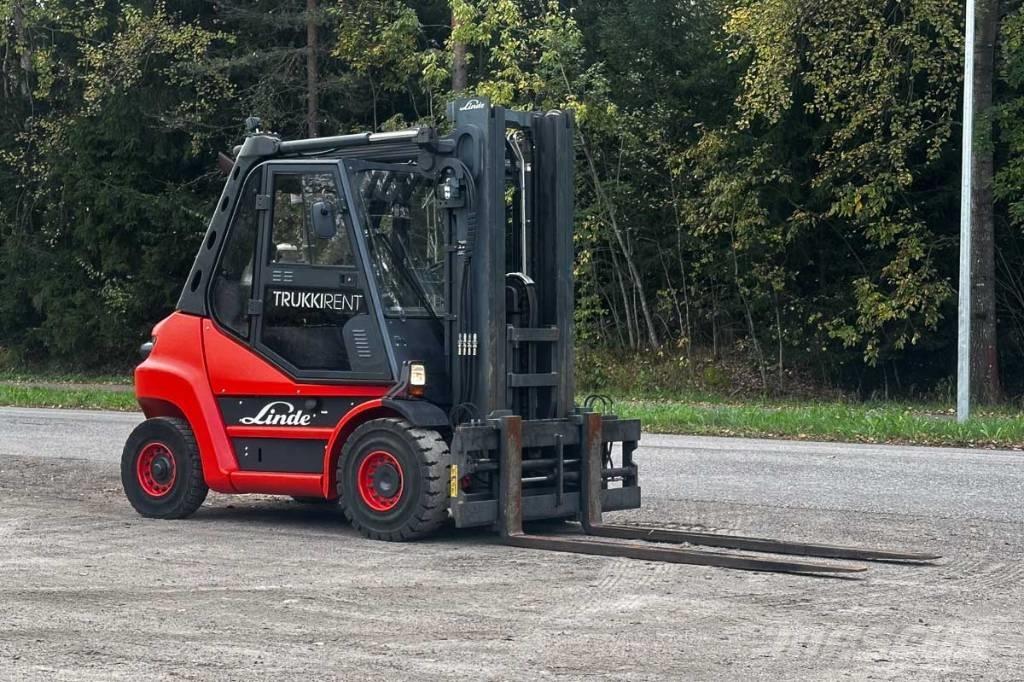 Linde H70D-01 Diesel gaffeltrucks