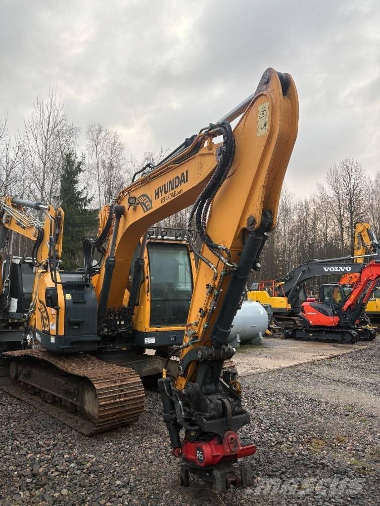 Hyundai HX 145 LCR Gravemaskiner på larvebånd
