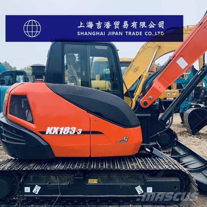 Kubota KX 183 Midi-gravemaskiner 7t - 12t