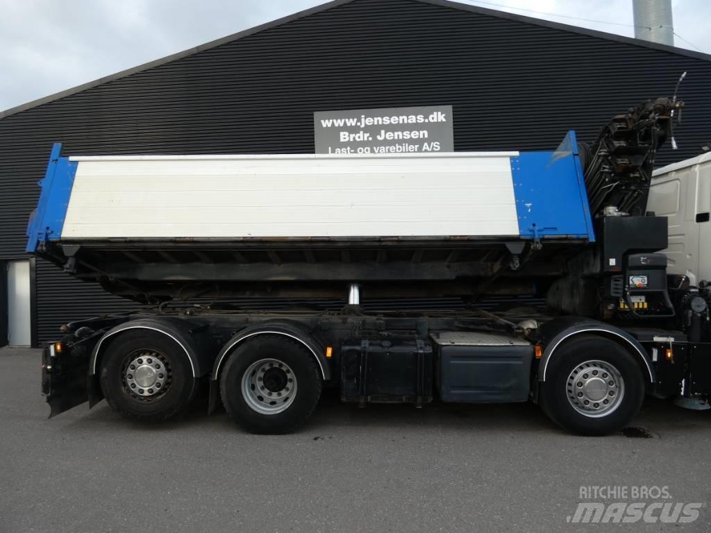 Scania R 580 Lastbiler med tip
