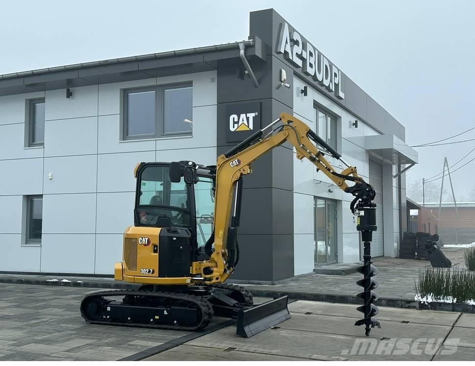CAT 302.7 CR Minigravemaskiner