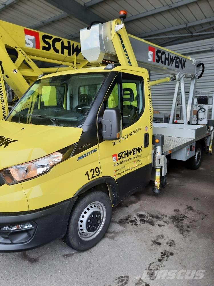 Multitel MJE 250 3.5 Lastbilmonterede lifte