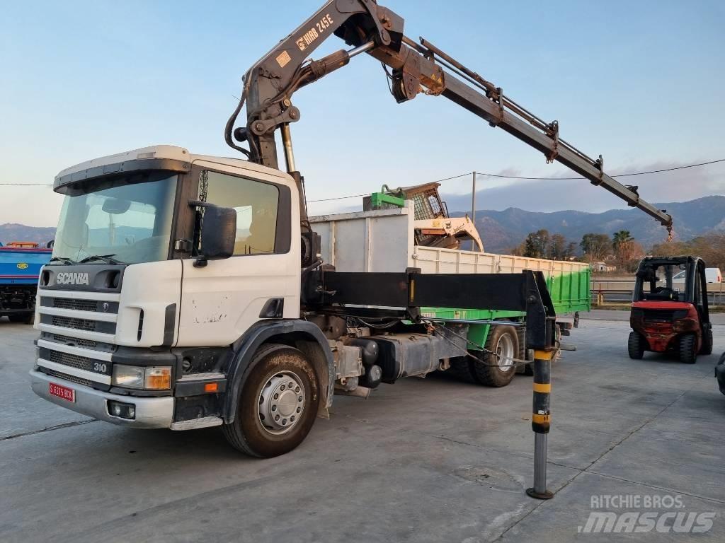 Scania P 94 GB Lastbil med kran
