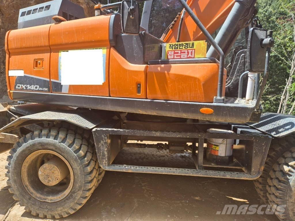 Doorne-Daf DX140W-5 Gravemaskiner på hjul