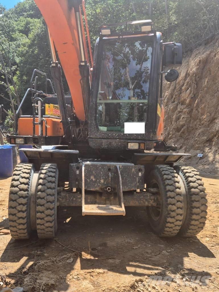 Doorne-Daf DX140W-5 Gravemaskiner på hjul