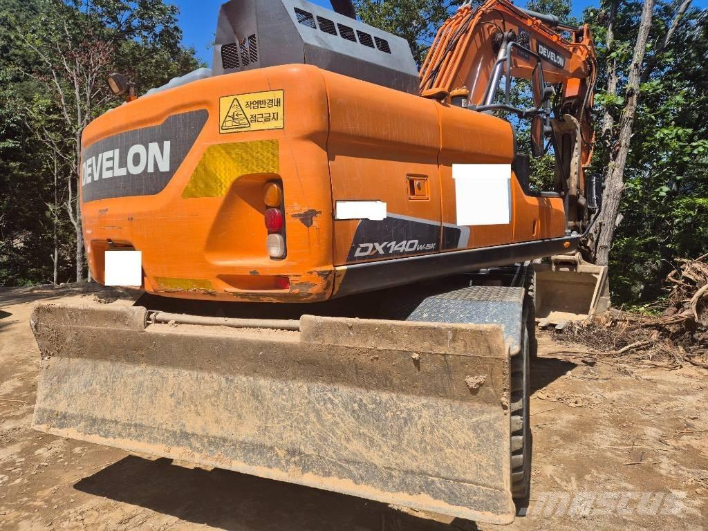 Doorne-Daf DX140W-5 Gravemaskiner på hjul