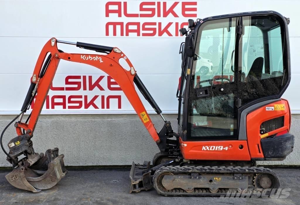 Kubota KX 019-4 Minigravemaskiner